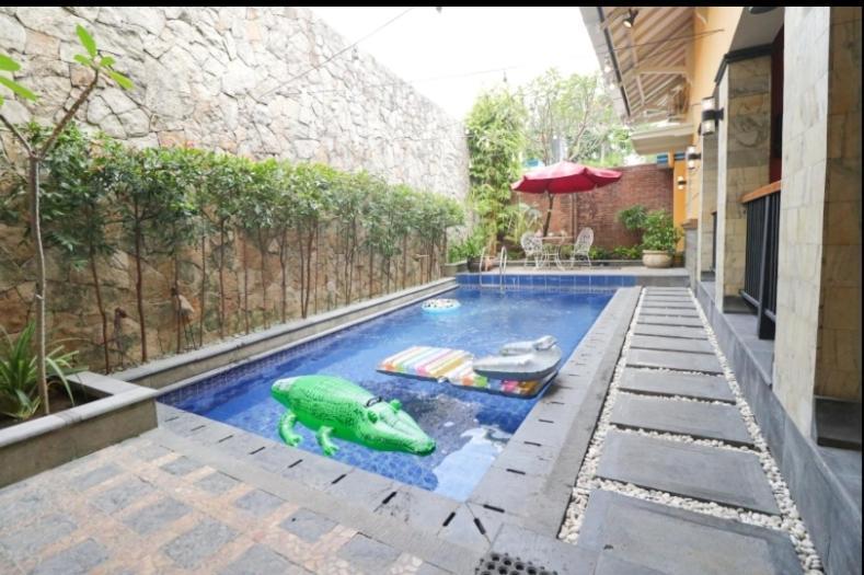 Le Krasak Boutique Hotel 요그야카르타 외부 사진